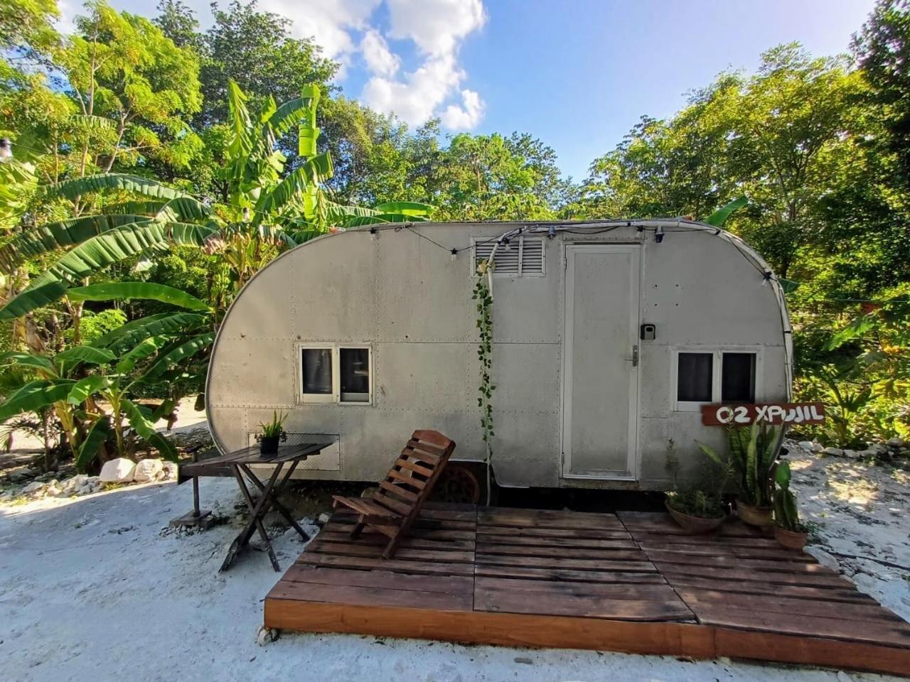 Hotel Momotoh Camper Xpujil Exterior foto