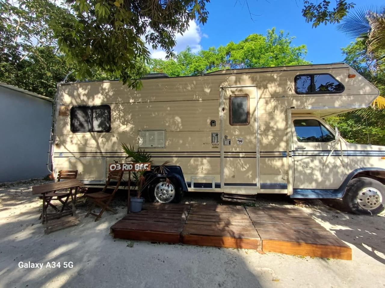 Hotel Momotoh Camper Xpujil Exterior foto